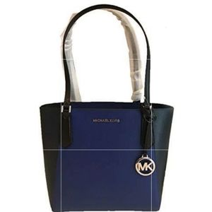 SOLD - Michael Kors Cobalt/Navy Kimberly Handbag
